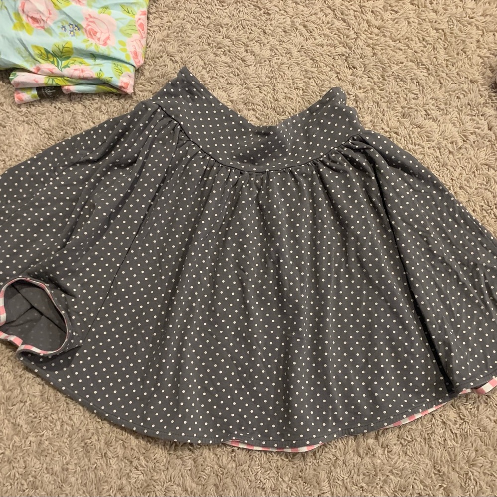 Matilda Jane Girls Polka Dot Skirt Size 12